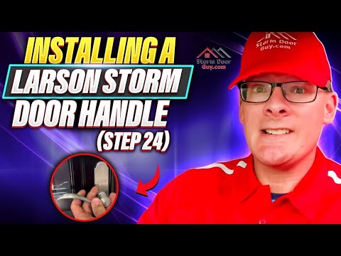 Larson Storm Door Handle Set