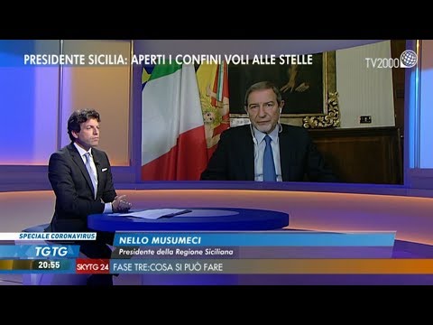 TGtg del'11 giugno 2020 - Nello Musumeci e Marco Elefanti