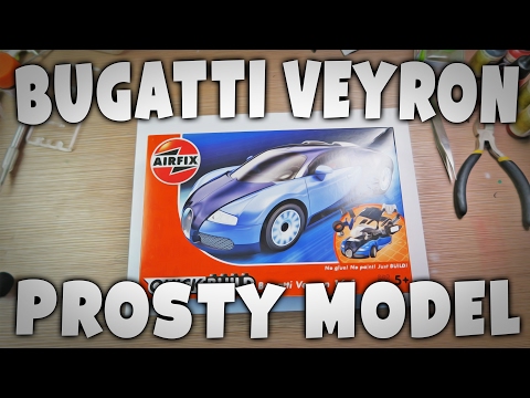 Bugatti Veyron 16.4 Airfix - Modeling without tools