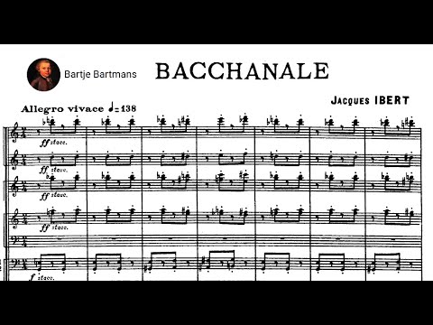 Jacques Ibert - Bacchanale (1956)