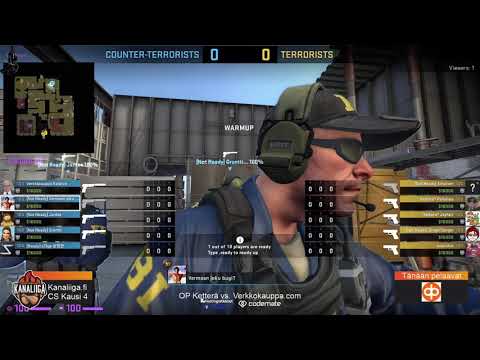 Kanaliiga CSGO - Season 4 - Div3 pudotuspelit - OP Ketterä vs. Verkkokauppa.com