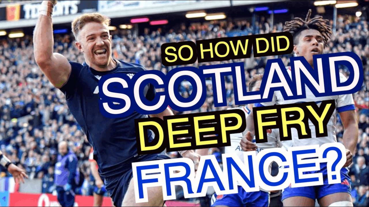 Ben White and Kyle Steyn Orchestrate Intercept Try Against Dupont's France