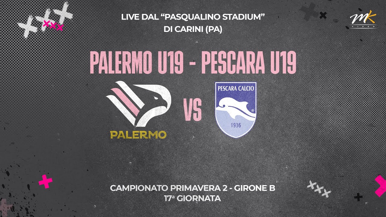 LIVE Primavera 2, Palermo-Pescara