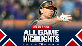 Highlights from ALL GAMES on 9/15 (Pete Alonso's 300th home run and MORE!)