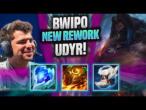BWIPO IS READY TO PLAY UDYR NEW REWORK! - TL Bwipo Plays Udyr Top vs Mordekaiser! | Season 2022