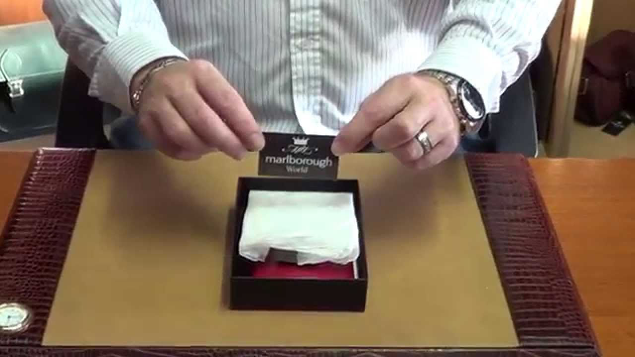 Marlborough of England 6oz Red Hip Flask