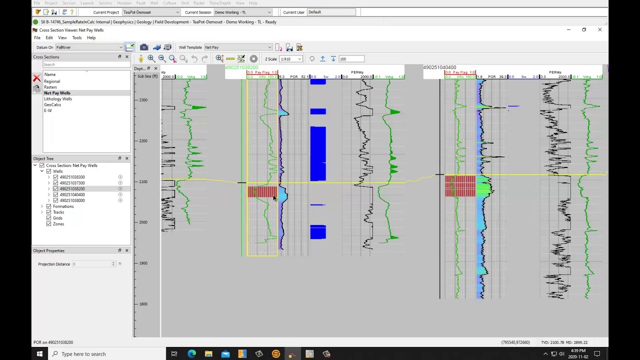 Petrophysical Calculations in Geology