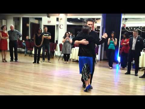 Argentine tango class: Maria Olivera & Gustavo Benzecry Saba  - Anselmo Acuña El Resero
