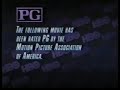 HBO PG Rating Bumper 1988