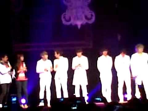 Fancam 110207 Super Junior @12Plus Miracle Day @BKK