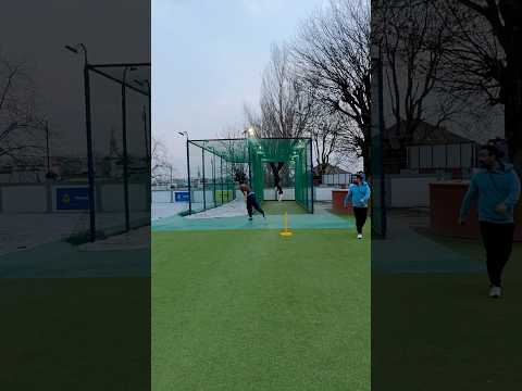 Batting Practise Session At Woodland House School (WHS) Sports Hub Sonwar Srinagar Kashmir.