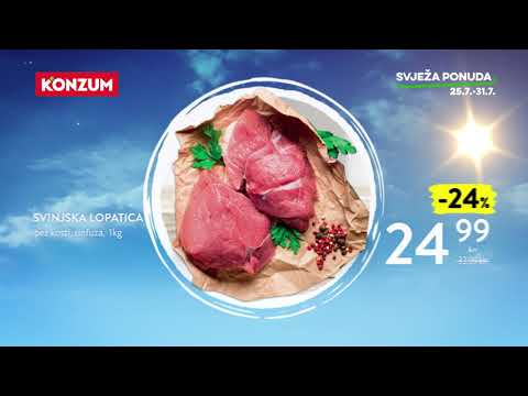 Konzum katalog svježa ponuda 25.7. – 31.7.