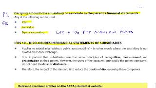 Groups - other points (chapter 3 part 7) -  ACCA SBR Lectures