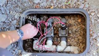 How to shut down your sprinkler system before a Sprinkler Blowout