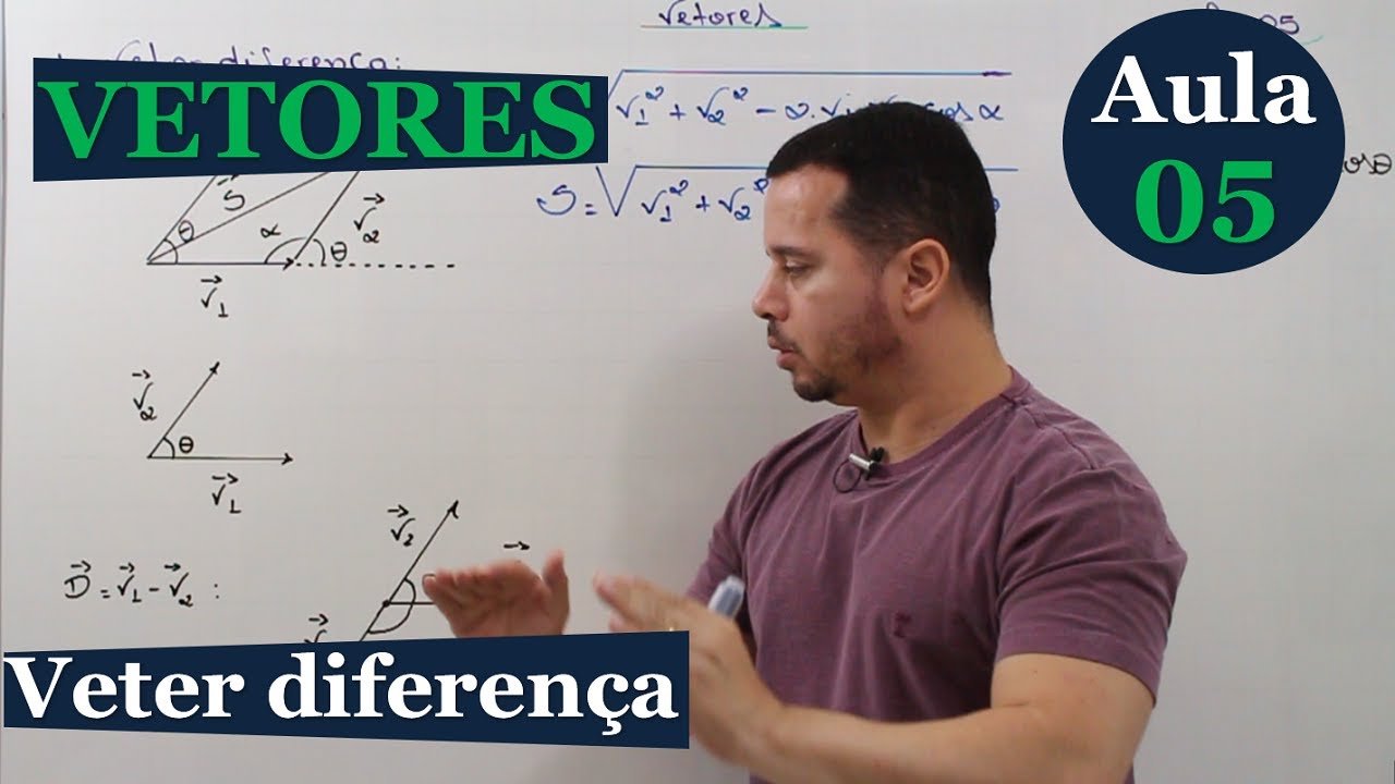 VETORES | NÍVEL SUPERIOR | AULA 05 (VETOR DIFERENÇA)
