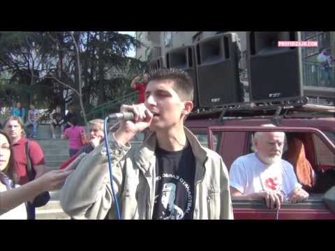 MLADEN OBRADOVIĆ - POZIV NA PROTEST 22 APRILA 2013