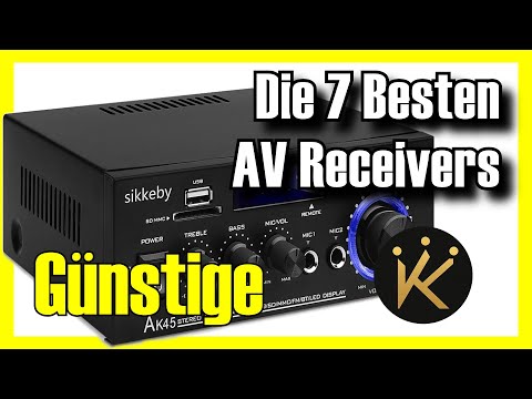 🎶🔥 The 7 BEST CHEAP AV Receivers from Amazon [2025]✅[Price/Performance] Technology, Home Theater