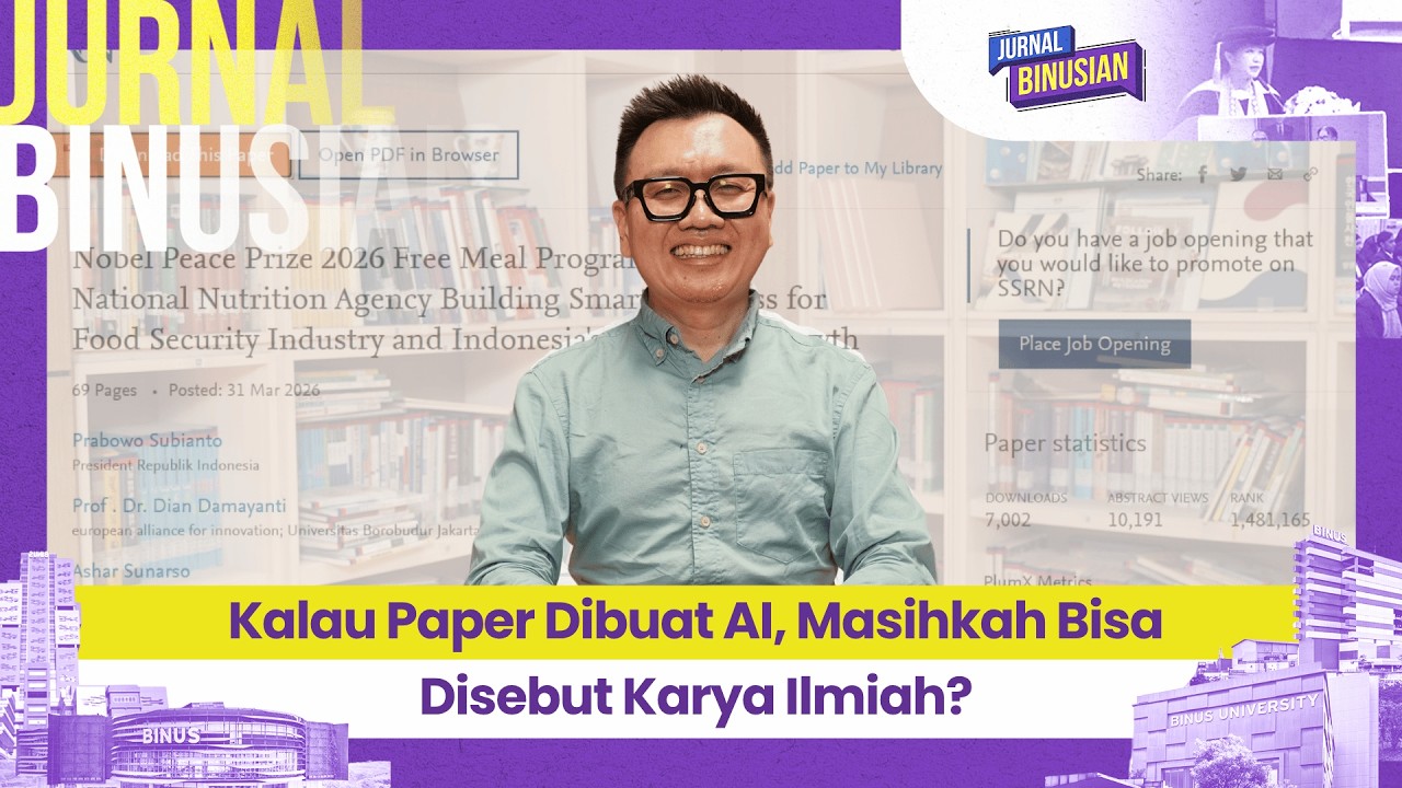 Kalau Paper Dibuat AI, Masihkah Bisa Disebut Karya Ilmiah?