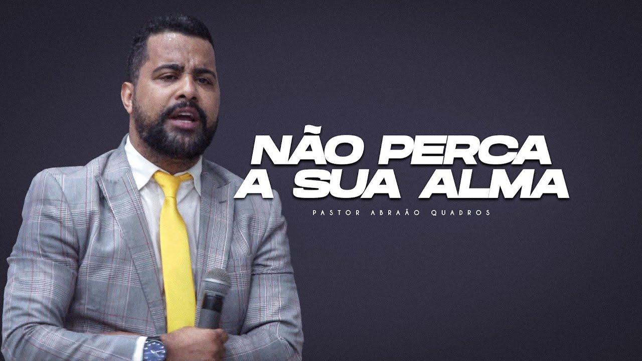 MENSAGEM - NÃO PERCA A SUA ALMA