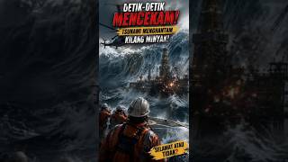 Download lagu Detik-Detik Tsunami Raksasa Menghantam Kilang Minyak! 😱🌊 mp3