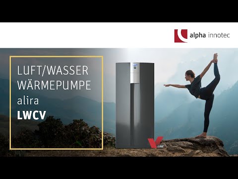 alpha innotec Luftwärmepumpe alira LWCV zur Innenaufstellung