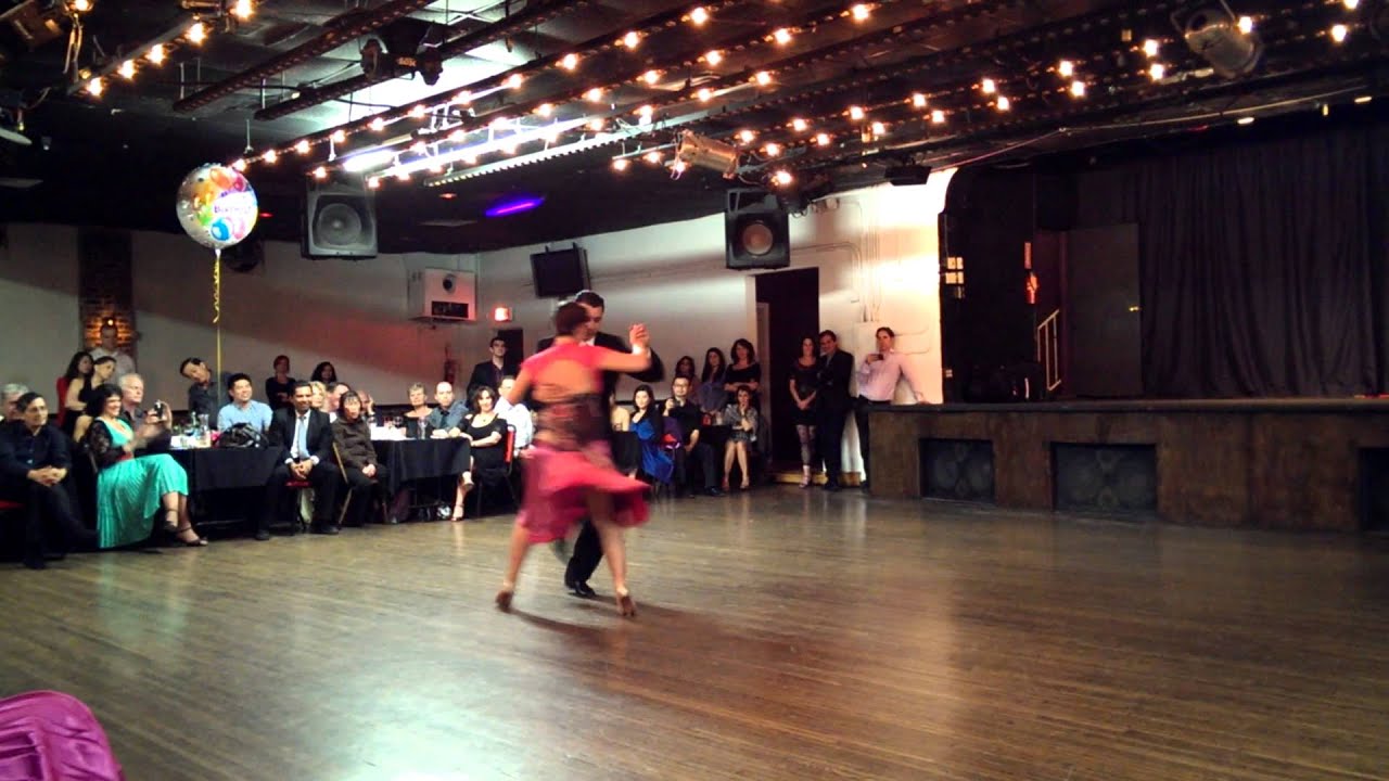 Facundo de La Cruz and Paola Sanz  2012 Tango Salon World Champions perform at Tango Mio.