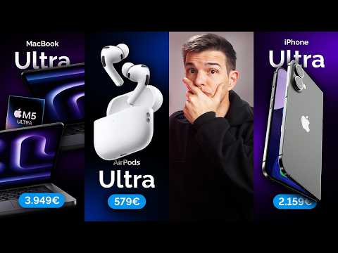 Apple bringt das ULTRA-Lineup! MacBook, iPhone & AirPods werden ULTRA (teuer)!