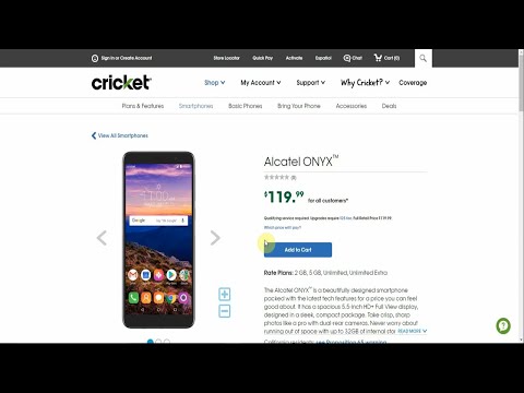 Alcatel ONYX™ | Cricket Wireless