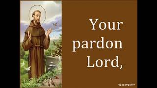 Prayer of Saint Francis (with Lyrics)