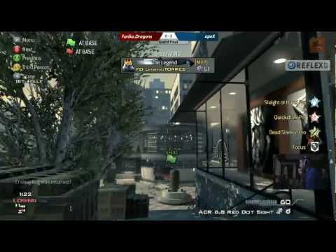 [MW3] apeX vs Fariko Dragons   Map 1 second half   Grand Final   Reflex GT 8 Day 2
