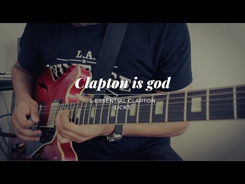 5 Essential Eric Clapton Licks!