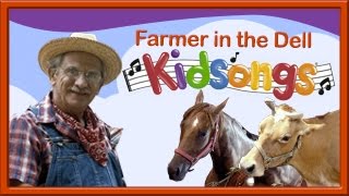 Kidsongs | The Farmer in the Dell | Farm Song | Kids | Nursery Rhyme Song | Animal Songs | PBS Kids