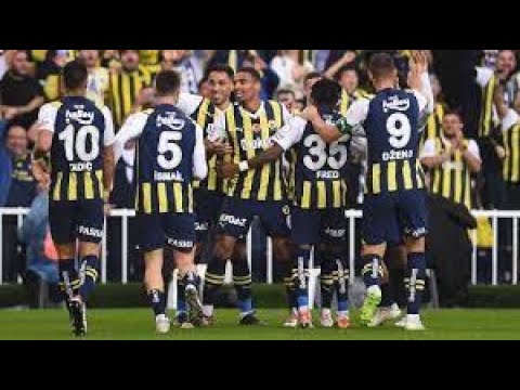 JOSHUA KİNG GOLLERİ FENERBAHÇE 2 1 SPARTAK TRNAVA  Maçın Özeti ve Goller   Konferans Ligi 2023