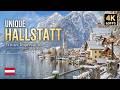 Unique Hallstatt Winter Impressions In 4K 60fps Snowy Village Lake Views