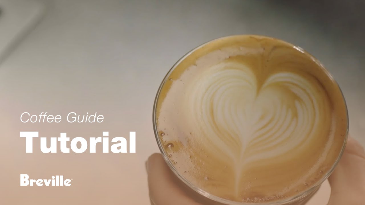 How to create latte art: the heart