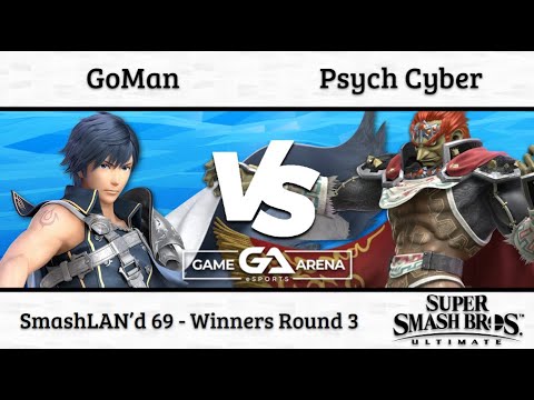 SmashLAN'd 69 - WU GoMan vs Psych Cyber - Winners Round 3