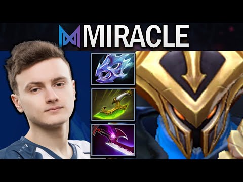 Sven Dota 2 Gameplay Nigma.Miracle with 22 Kills