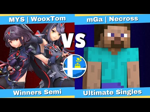 Smash Sur Mer Weekly #74 : Winners Semi : MYS | WooxTom (Pyra & Mythra) VS mGa | Necross (Steve)