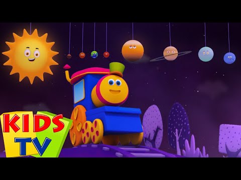 Bob, o Trem A canção dos Planetas  mais bob as rimas de berçário de trem! Bob the Train Planet Songs