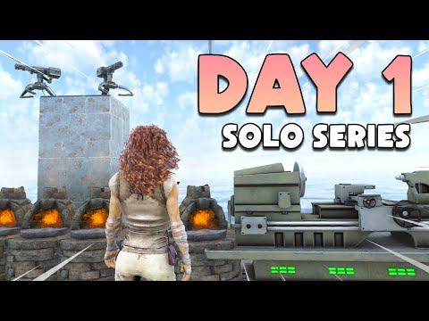 My Best SOLO Start On ARK Ever!