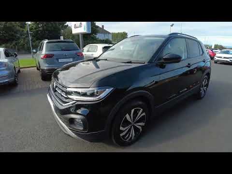 Volkswagen T-cross 2021 (21 reg)1.0 TSI 110ps Black Edition DSG