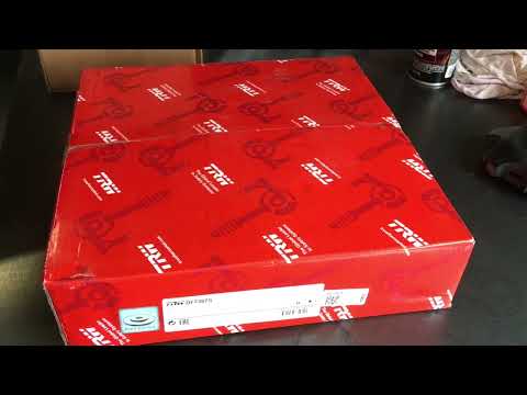 BEST VALUE BRAKES for the HILUX Like Black paint & TRW - FITTING Front Rotors