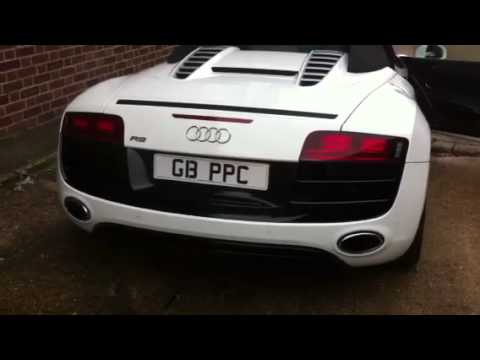 Audi R8 V10 Revving Quicksilver Exhaust Super Sport