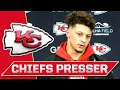 Patrick Mahomes press conference after Chiefs top Broncos | CBS Sports HQ