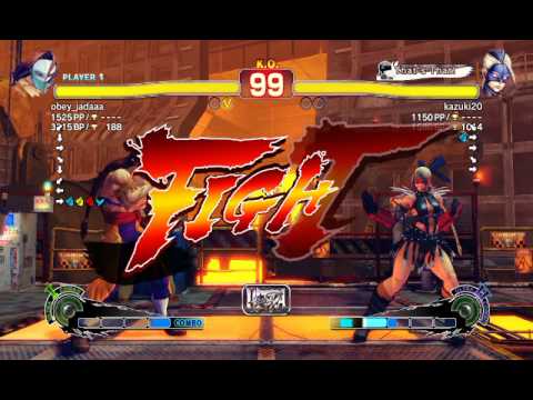 USF4 Online Vega vs kazuki20