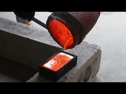 From Waste to Wonder: Melting Mixed Dross/Slag into a Massive Ingot #copper #devilforge #belgium