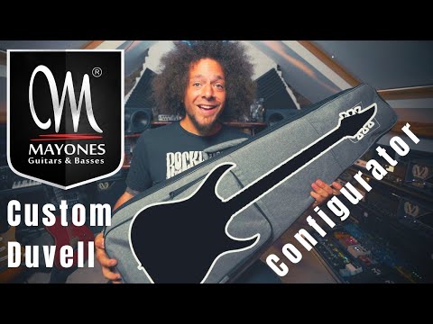 Designing A Custom Mayones Guitar | Mayones Configurator