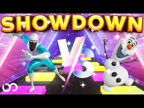 Winter Showdown ⚡️Olaf vs Frozone Brain Break ⚡️ Just Dance ⚡️ Jump Challenger Battle