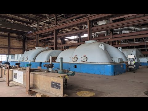 Exploring A 1920s Abandoned Power plant, With 7 Turbines And Original Equipment