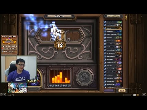 Amaz 12 Wins Warlock Arena -  No Volcanosaur